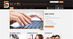 Desktop Screenshot of docstarservices.com
